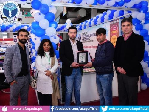 AFAQ’s stall in PPSE Exhibition at Expo Center Lahore