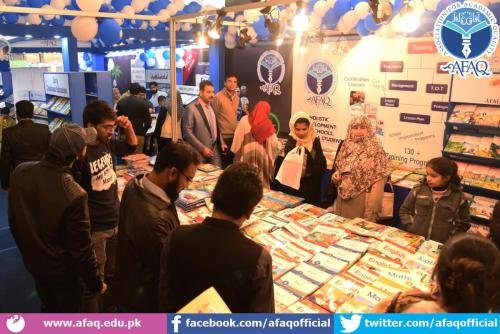 AFAQ’s stall in LIBF 2020, Expo Center Lahore